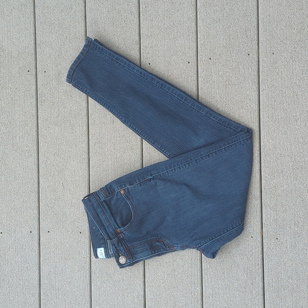 Loft 27/4P Darkwash Modern Skinny Jeans